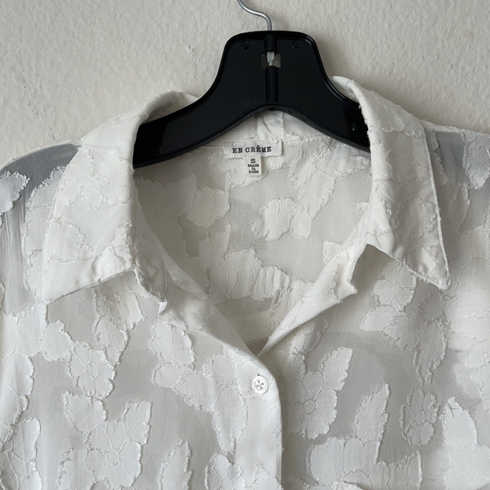 EN CREAM. Size S . Color white - Picture 4 of 8